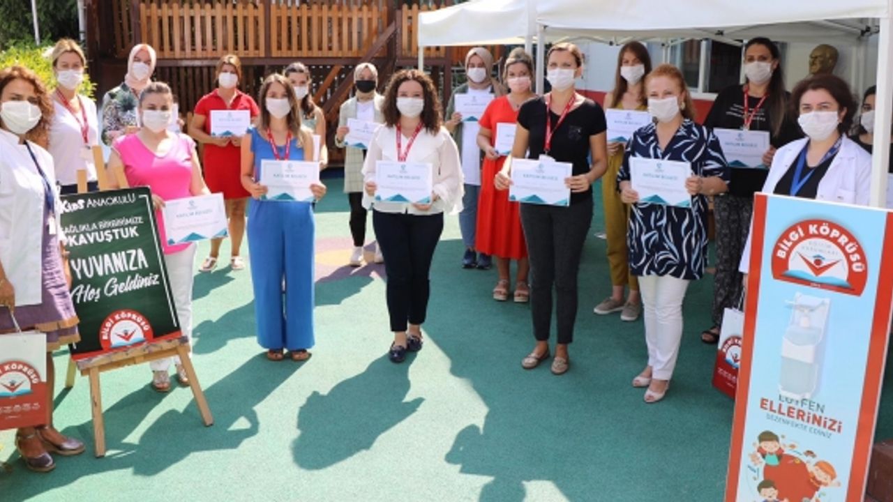 Bilgi Köprüsü Kids Anaokulu’nda Covid 19 konulu eğitim semineri