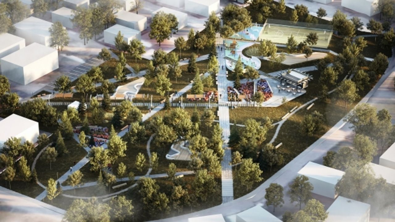 Körfez'de Cevher Dudayev Parkı için ihale gerçekleştirildi