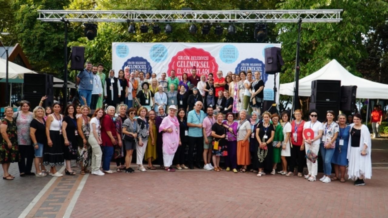 GÖLCÜK BELEDİYESİ GELENEKSEL EL SANATLARI FESTİVALİ SONA ERDİ