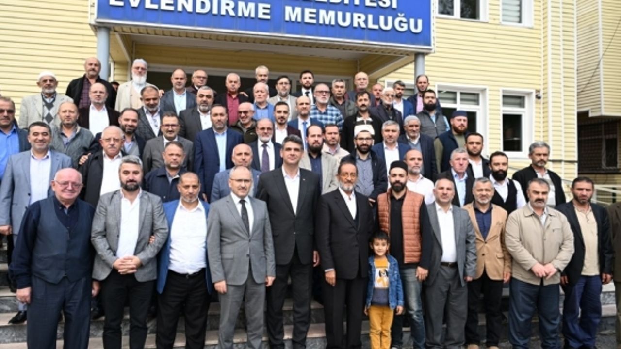 BAŞKAN KOCAMAN, DİN GÖREVLİLERİYLE BULUŞTU