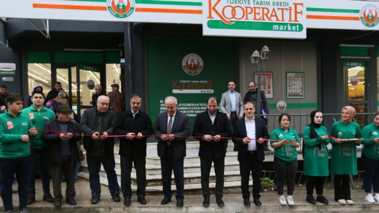 Tarım Kredi Kooperatif Market Açıldı