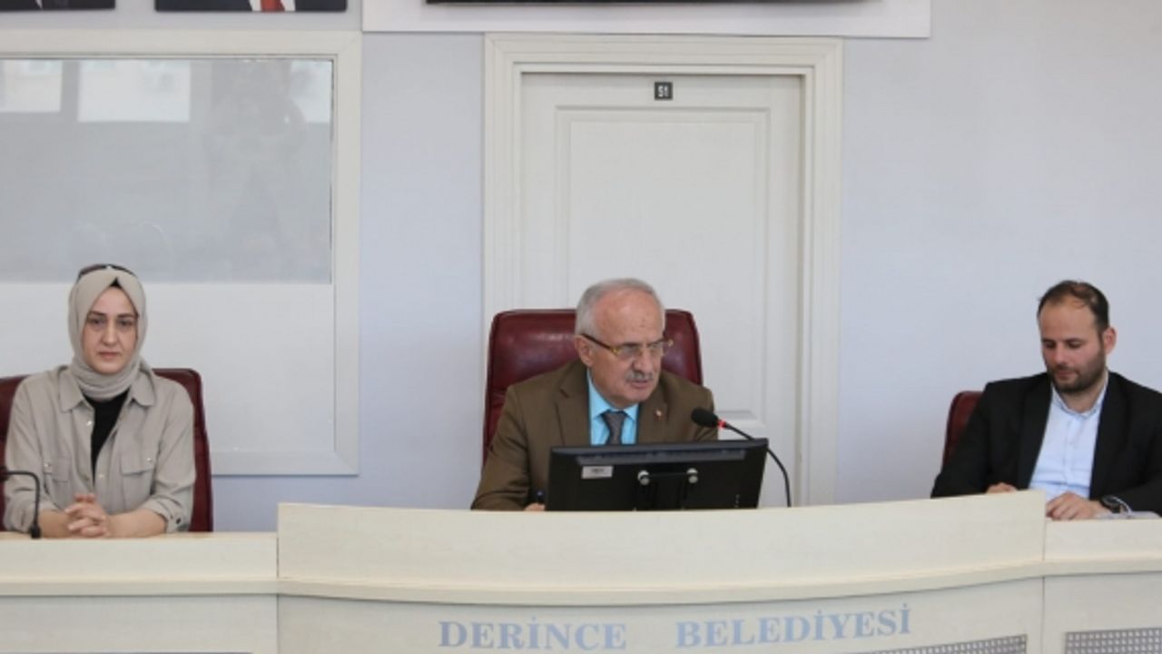 Derince’de 5 Gündem Maddesi Görüşüldü