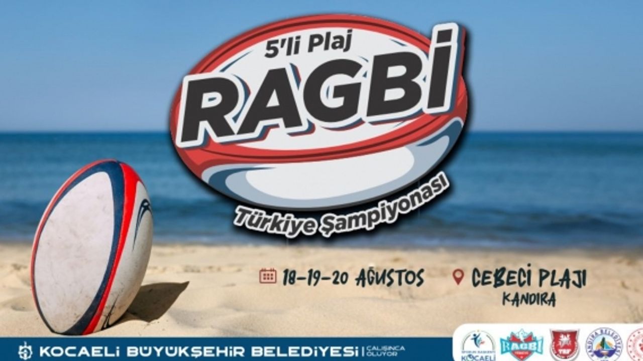 Plaj Ragbi Türkiye Şampiyonası için geri sayım