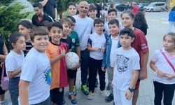 Başkan Söğüt sözünü tuttu, çocuklarla buluştu