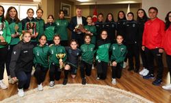 Başkan Büyükakın; Kızlarımız bizi gururlandırdı