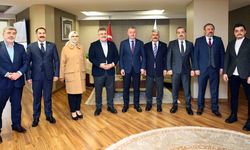 Milletvekillerinden, Başkan  Büyükakın’a hayırlı olsun ziyareti