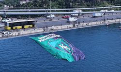 Şanlı Kocaelispor Bayrağı, İstanbul Boğazı’nda