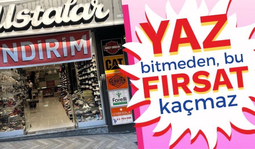 Ustalar’da beklenen indirim başladı